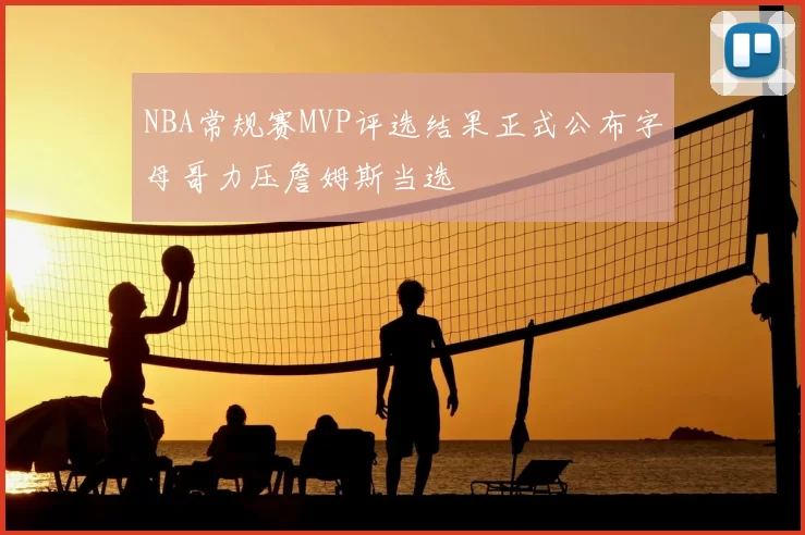 NBA常规赛MVP评选结果正式公布字母哥力压詹姆斯当选