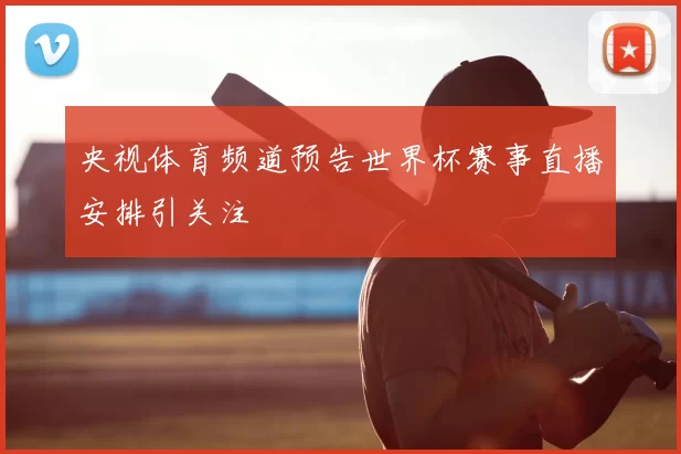 央视体育频道预告世界杯赛事直播安排引关注
